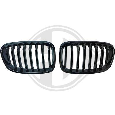 BMW F20/F21 M Enkelspaken Grillset Glans Zwart