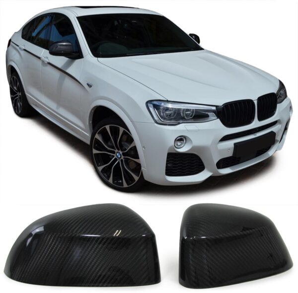 Echt Carbon Spiegelkappen BMW  X3 F25 X4 X5 F15 X6 F16