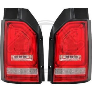 Volkswagen T6 Achterlichtset 15-19 FŠR HECKKLAPE met LED