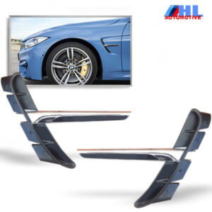 M4 Luchtkanaalrooster look kleur Chrome BMW F30/F31 bj 11-15.