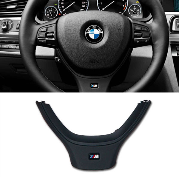 ///M Stuurwiel Cover Sportstuur BMW F01/F02/F04/F06/F07/F10/F11/F12/F13