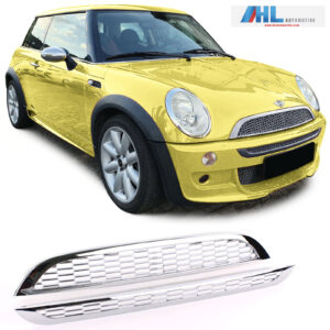 Sportgrill chroom voor motorkap en bumper voor Mini R50/R53 Cooper 01-06