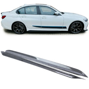 Sport side skirts carbon look voor BMW 3-serie G20 sedan vanaf 18