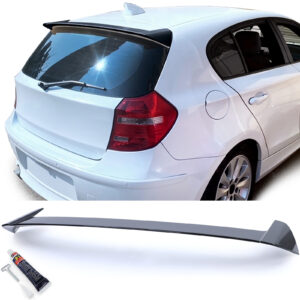 Dakspoiler achterspoiler sport glans zwart voor BMW 1 serie E81 E87 04-12