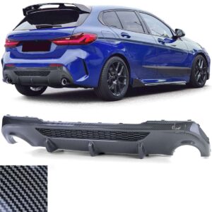 Sport diffuser achter performance carbon look geschikt voor BMW 1 Serie F40 vanaf 19