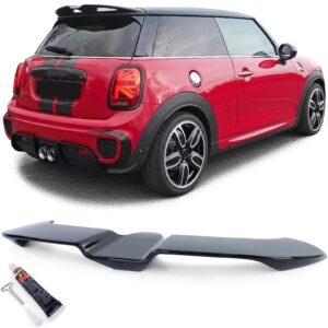 Glanzend Zwarte Performance Dak Achterspoiler voor Mini F55 F56 vanaf (2013)