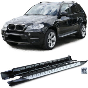 Aluminium treeplanken met ABE en OE-optiek voor BMW X5 E70 06-13