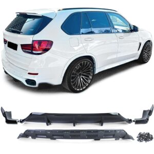 Achterdiffusor performance look zwart glanzend passend voor BMW X5 F15 13-18