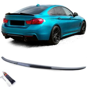 BMW 4 Serie F36 Gran Coupé met onze Sport Achterspoiler Lip in Zwarte Glans