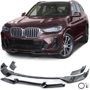 Voorspoilerlip New Performance Carbon Look passend voor BMW X3 G01 vanaf 21