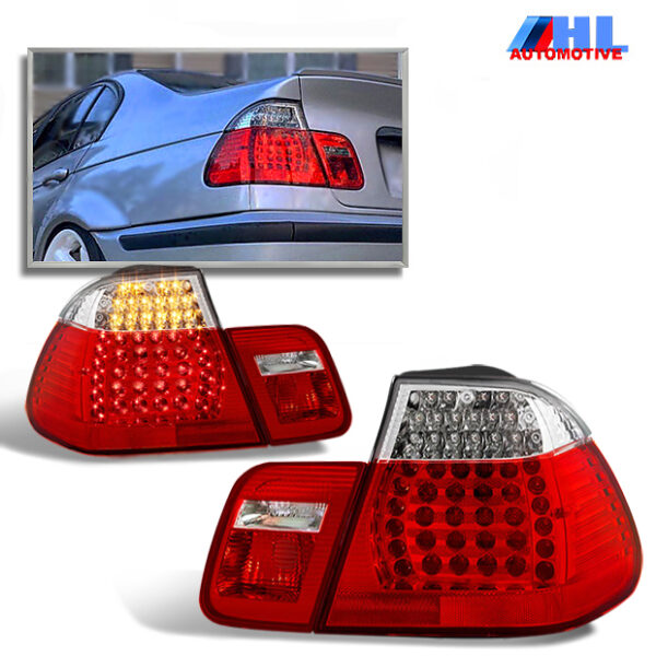 LED Achterlichten BMW E46 Sedan 01-05 Wit/Rood