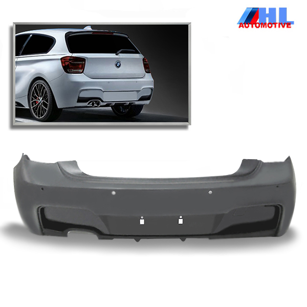 M-Performance Achterbumper met PDC BMW F20/F21 bj vanaf 2011.