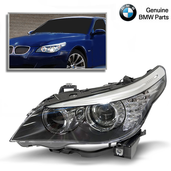 Angel Eyes Bi-Xenon Koplampen BMW E60 LCI/E61 LCI met Actieve Bochtverlichting