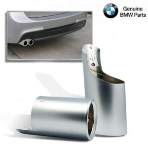 Uitlaat Sierstuk BMW E90 E91 323-330 Aluminium look