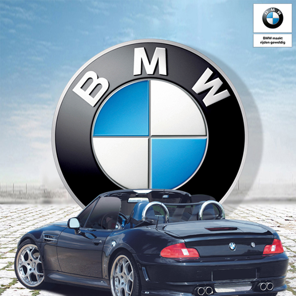 BMW Z3 Roadster Kofferklep Embleem 82mm