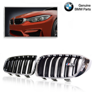 M4 Grille Nieren BMW F32/F33/F36/F82/F83 Chroom Zwart