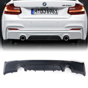 M-Performance Diffuser Dubbele Uitlaten BMW F22 F23 135