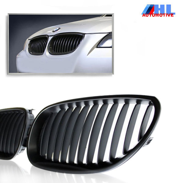 Grille Glans Zwart BMW 5 serie E60/E61  bj 03-10.