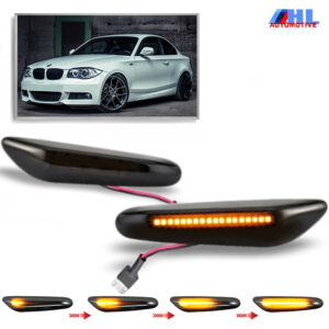 LED Dynamic Zijknipperlichten Smoke BMW E81/E87 bj 04-11.