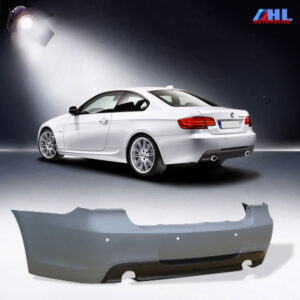 M-Tech Achterbumper met PDC + Diffuser Dubbele Uitlaten BMW E92/E93 06-10