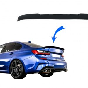 Trunk Boot Spoiler voor BMW 3-serie G20 (2019-heden) Piano Black