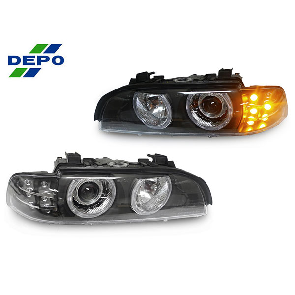 Angel Eyes Koplampen met LED Knipperlichten BMW E39 95-00