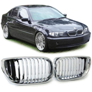 Grille BMW E46 Sedan/Touring 09/01-05 Chrome